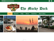 Tablet Screenshot of muckyduck.com